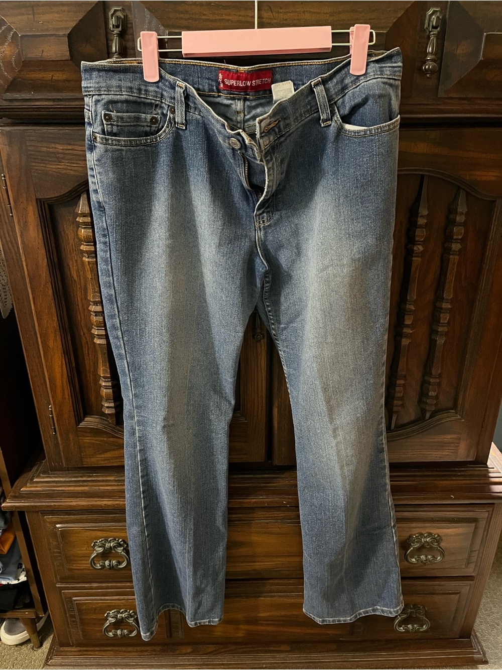 Levi's Light Blue Bootcut Jeans